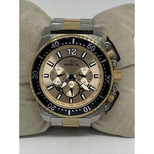 Invicta Pro Diver 21956 Men's Two-Tone Stainless Steel Analog Dial Watch RQ128
